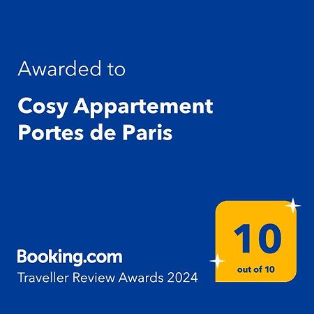 Cosy Appartement Portes De Paris Aubervilliers Extérieur photo